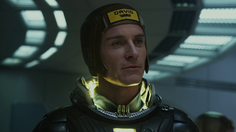 Michael Fassbender as David in "Prometheus"