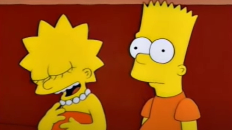 Bart can't laugh