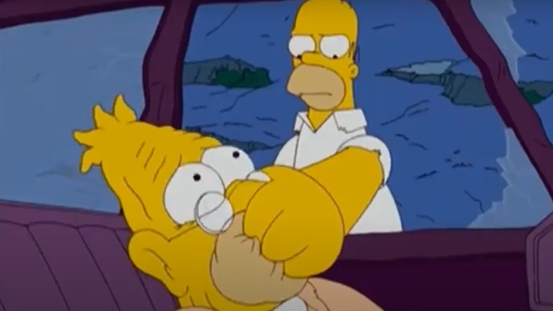 Homer kills Abe