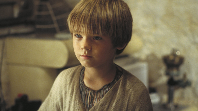 Jake Lloyd learning about Midichlorians Star Wars