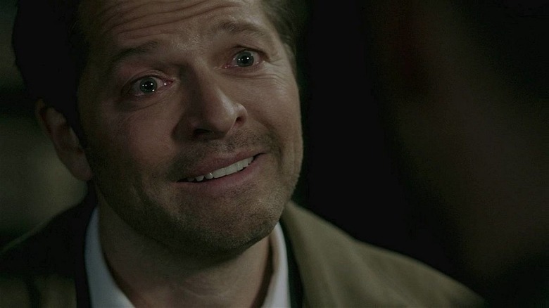 Castiel crying