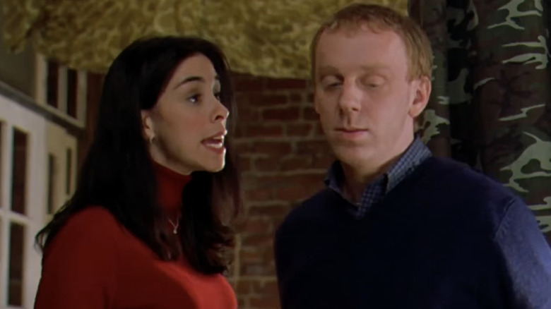 Sarah Silverman and Mike White in School of Rock