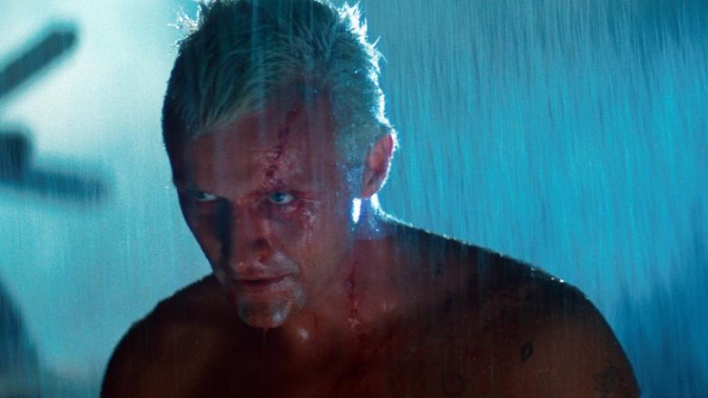 Roy Batty in rain