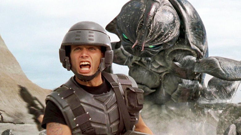 Casper Van Dien and a bug in Starship Troopers