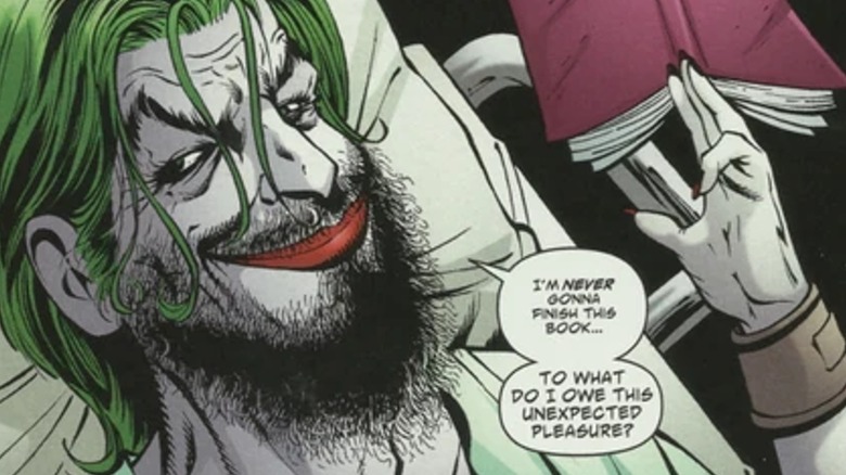 Joker in hospital bed