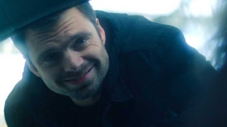 Bucky smiling