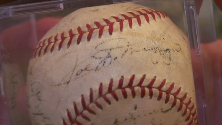 Baseball signed by the 1951 New York Yankees