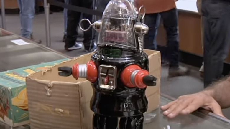 Robby the Robot toy from Pawn Stars