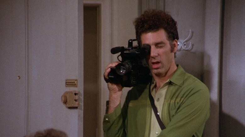 Kramer uses video camera