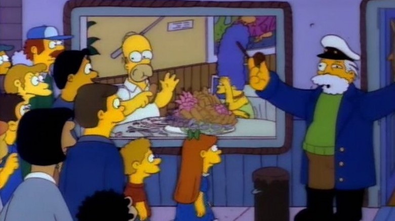 Homer at all-you-can-eat buffet