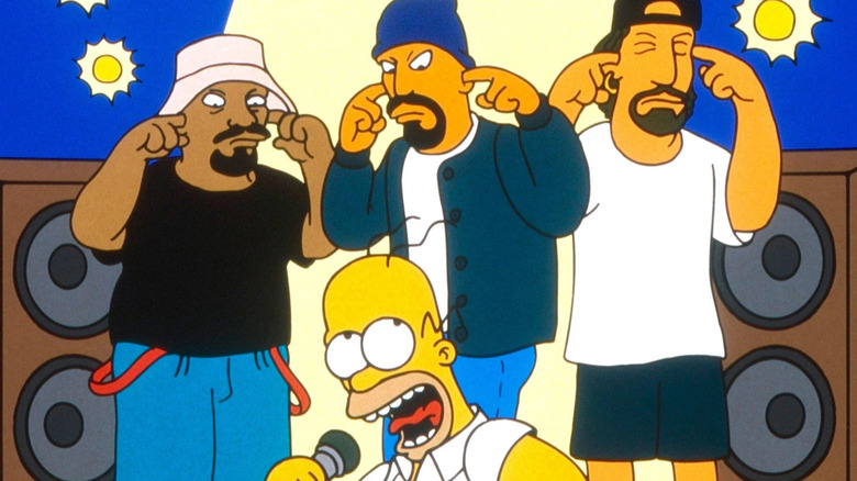 Cypress Hill with Homer Simpson