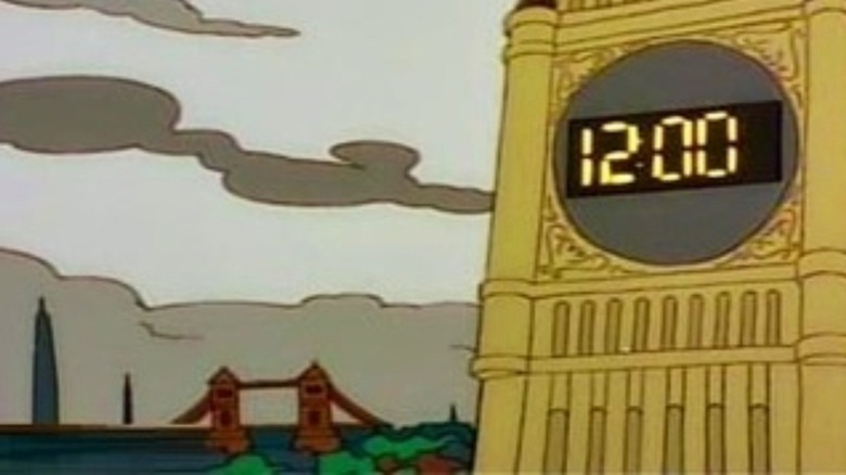 The Shard on The Simpsons