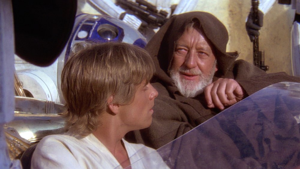 Luke Skywalker and Obi-Wan Kenobi