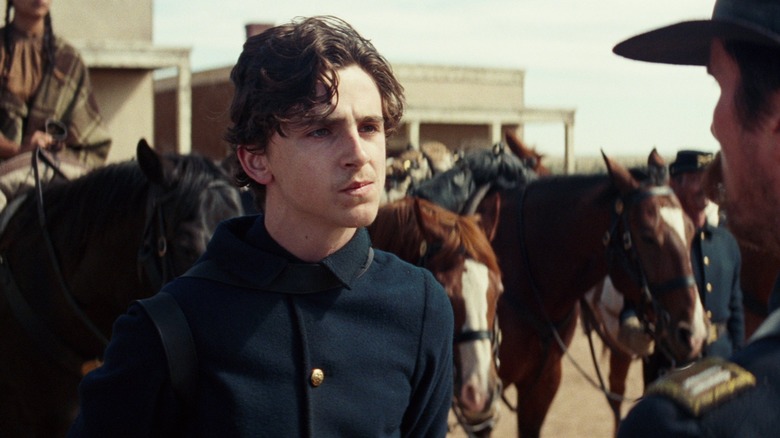 Timothee Chalamet in Hostiles