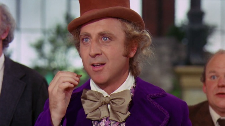 Willy Wonka smirking