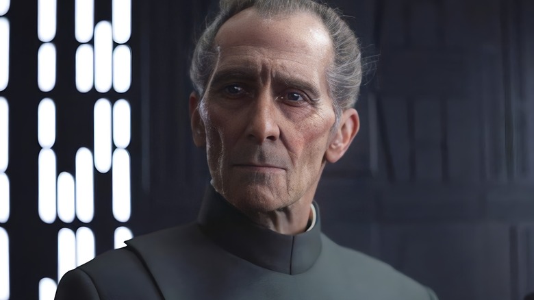 Tarkin looking serious