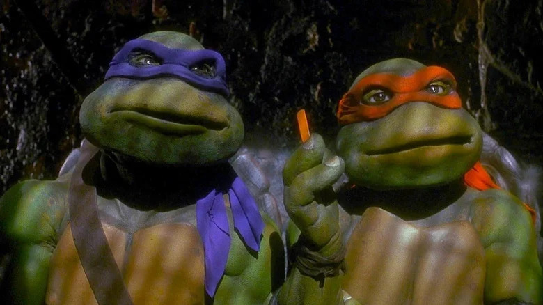 Donatello and Michelangelo