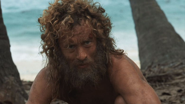 Tom Hanks on island