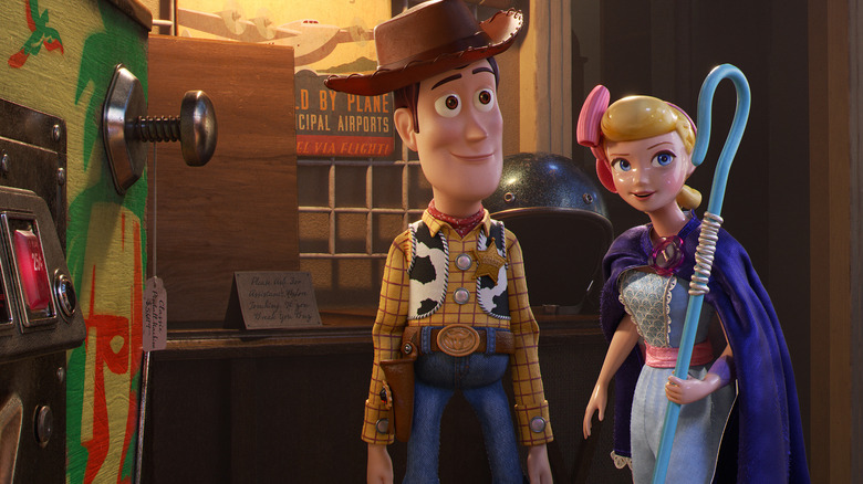 Woody next to Bo Peep