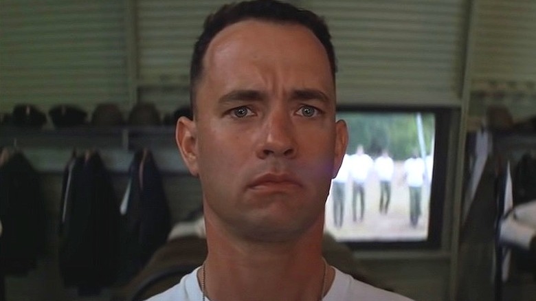 Forrest Gump staring