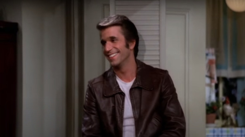 Fonzie laughing