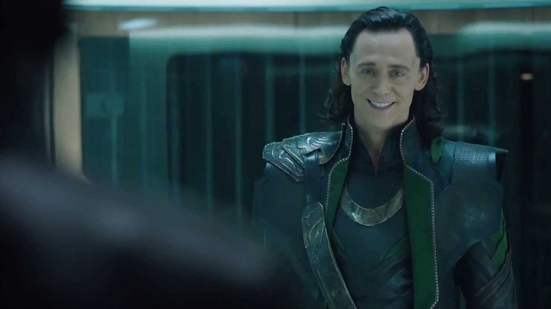 Loki smiles