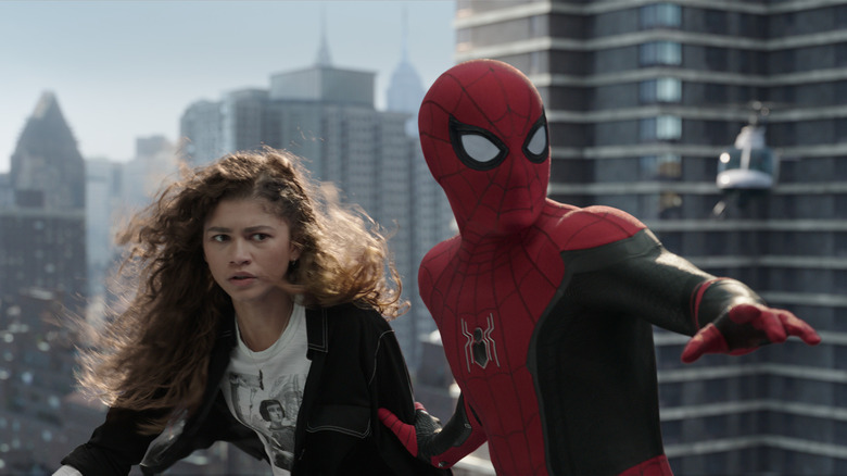 "Spider-Man" stars Tom Holland and Zendaya