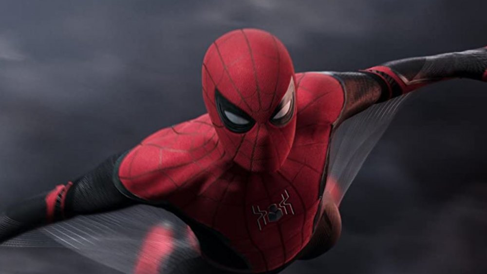 Tom Holland as Spider-Man in Spider-Man: Far from Home