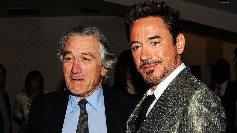 Robert DeNiro and Robert Downey, Jr.