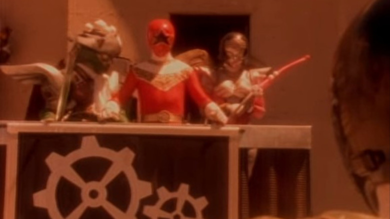 Red Ranger ruling machine army