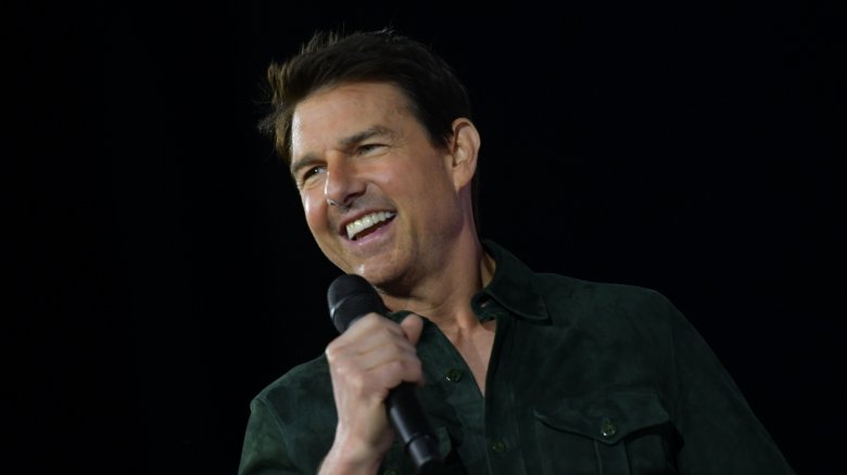 Tom Cruise smiling