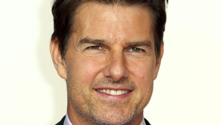 Tom Cruise smiling