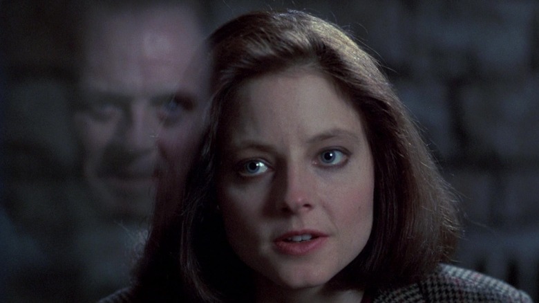 Clarice Starling talks to Hannibal Lecter