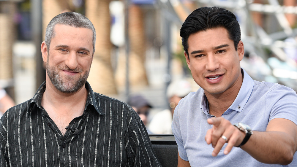 Dustin Diamond and Mario Lopez