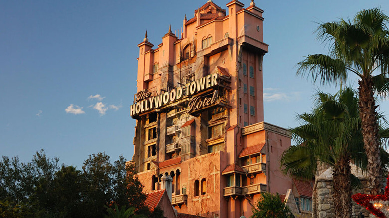Disneyland's Tower of Terror exterior