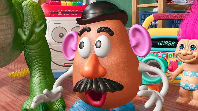 Mr. Potato Head shocked