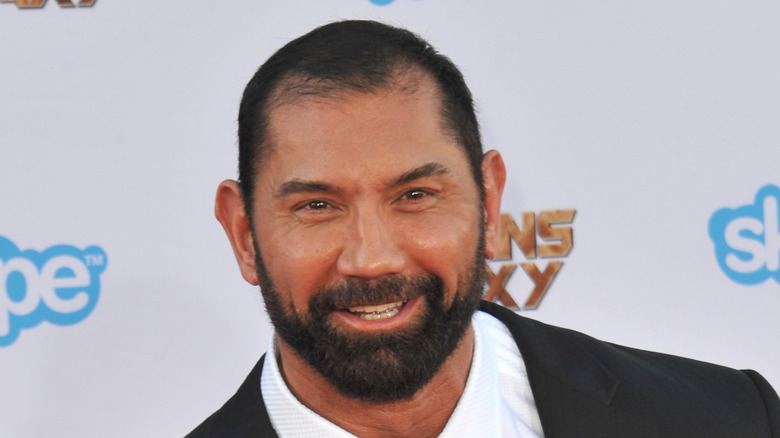 Dave Bautista smiling