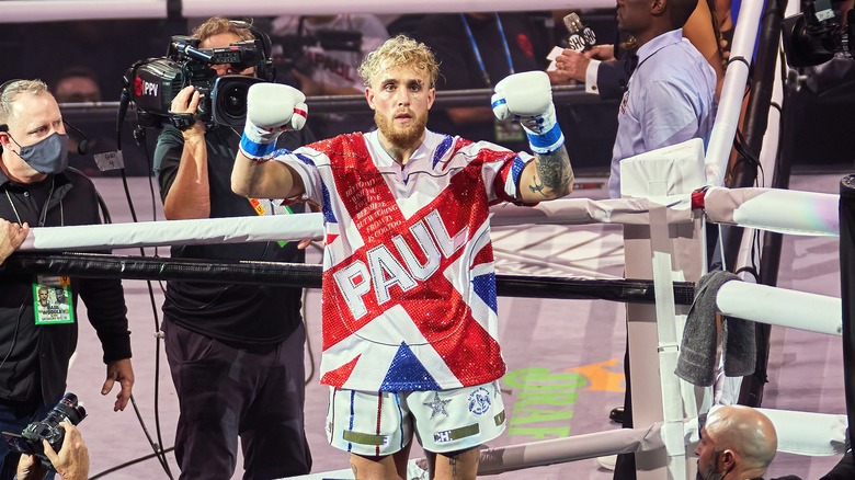 Jake Paul victorious