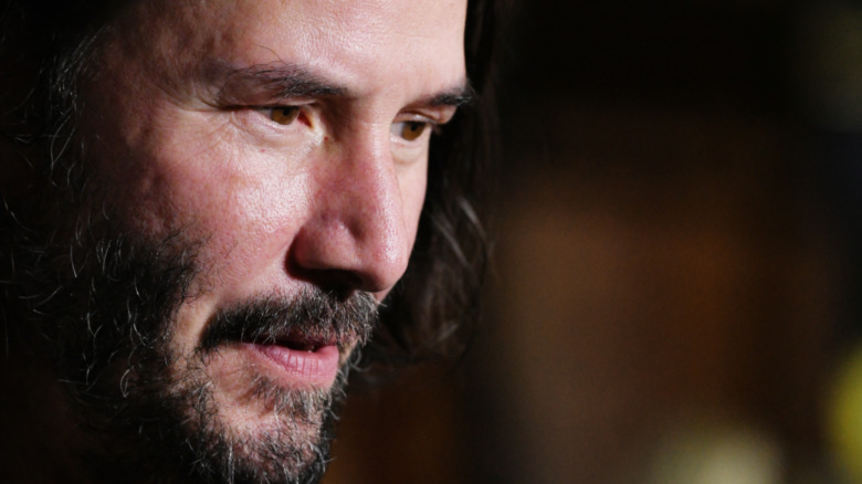 Keanu Reeves with beard