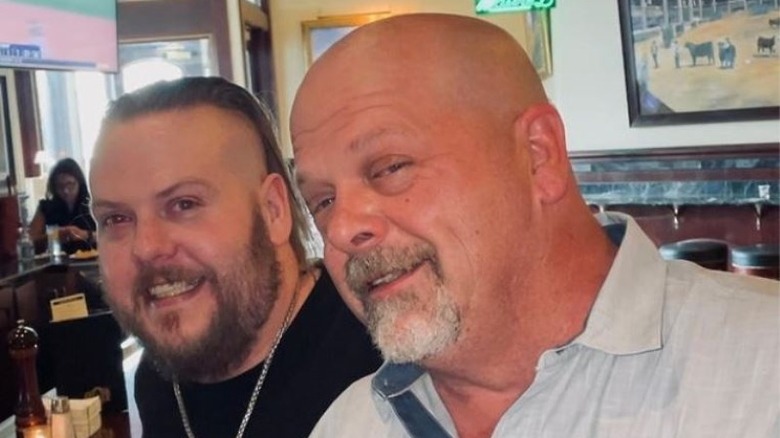 Adam and Rick Harrison smiling