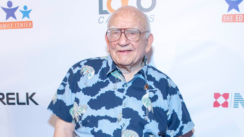 Ed Asner smiling