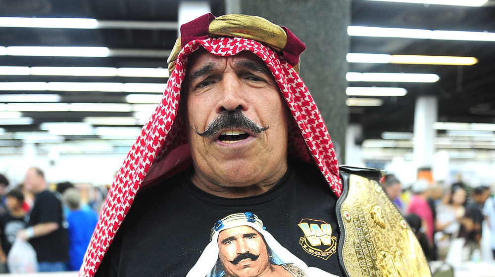 Iron Sheik with belt