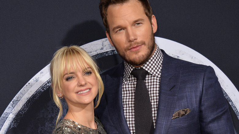 Chris Pratt, Anna Faris on red carpet