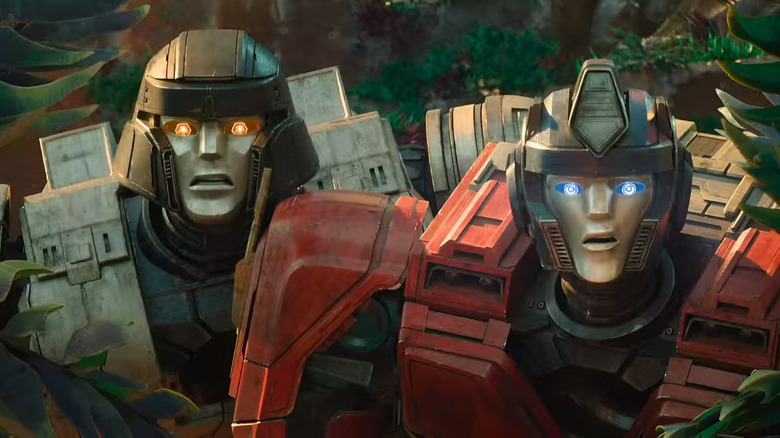 Megatron and Prime looking surprised