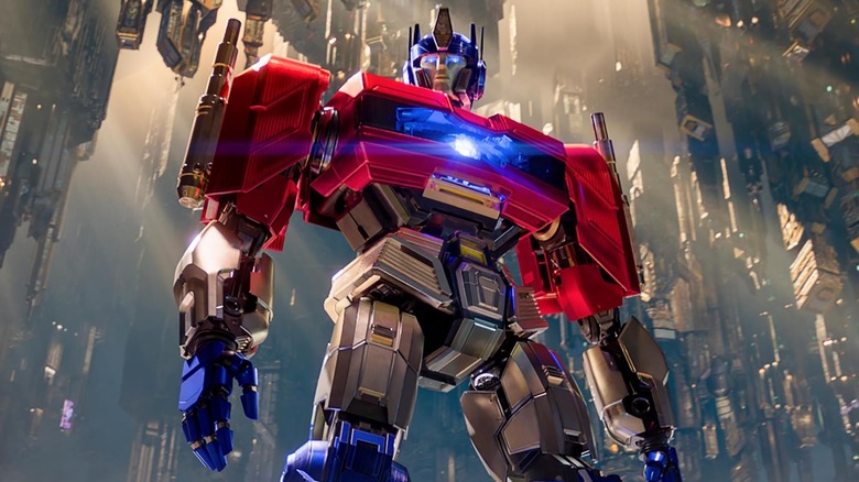 Optimus Prime standing