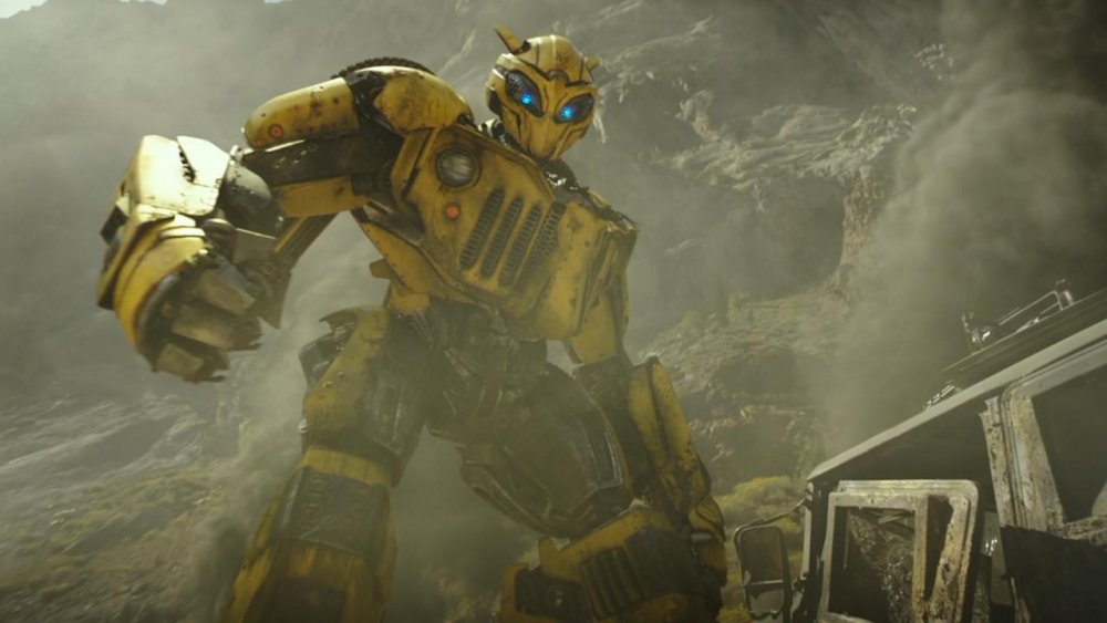 The Autobot Bumblebee in 2018's Bumblebee