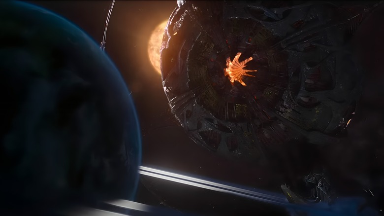 Unicron compared to Earth