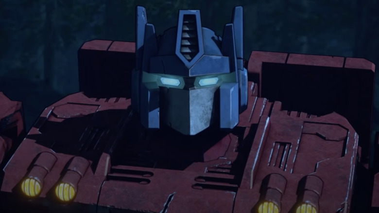 Optimus Prime in Netflix's War for Cybertron: Kingdom