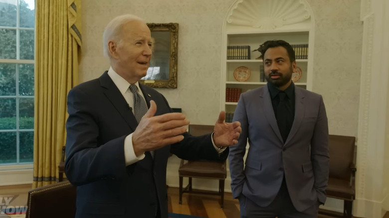 Kal Penn interviews president Joe Biden