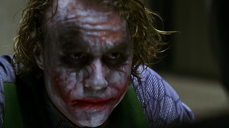 The Joker in interrogation room